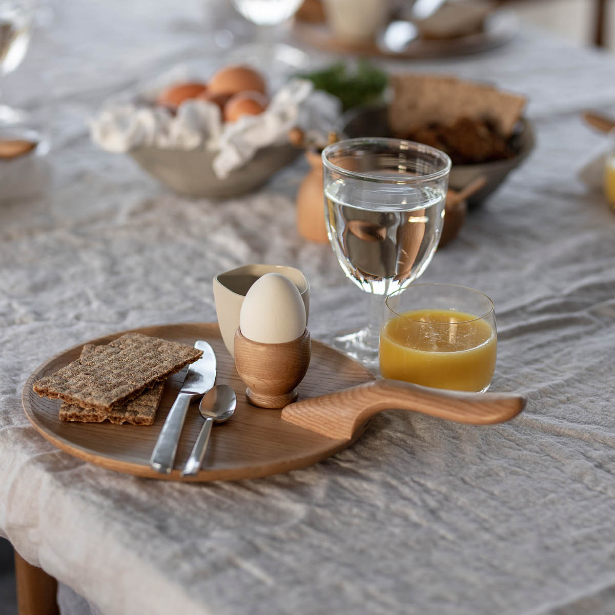 Kay Bojesen Denmark Menageri Serveringsfat 24,5 cm Ek