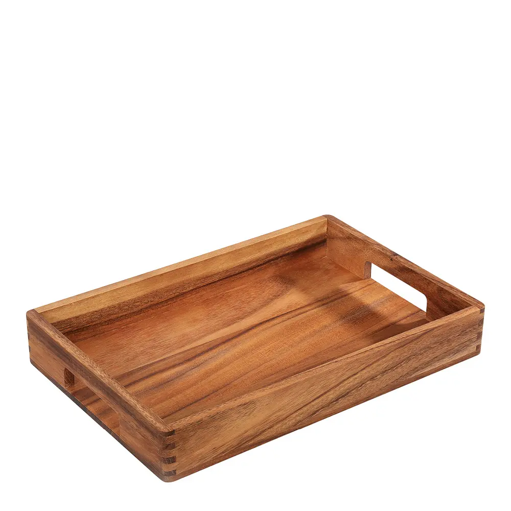 Tarjotin 42x28x6 cm Akaasia