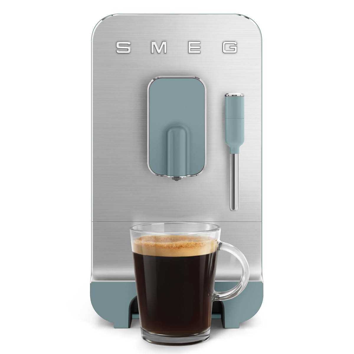 Smeg Smeg Kaffemaskin med Mjölkskummare BCC12 Emerald Green