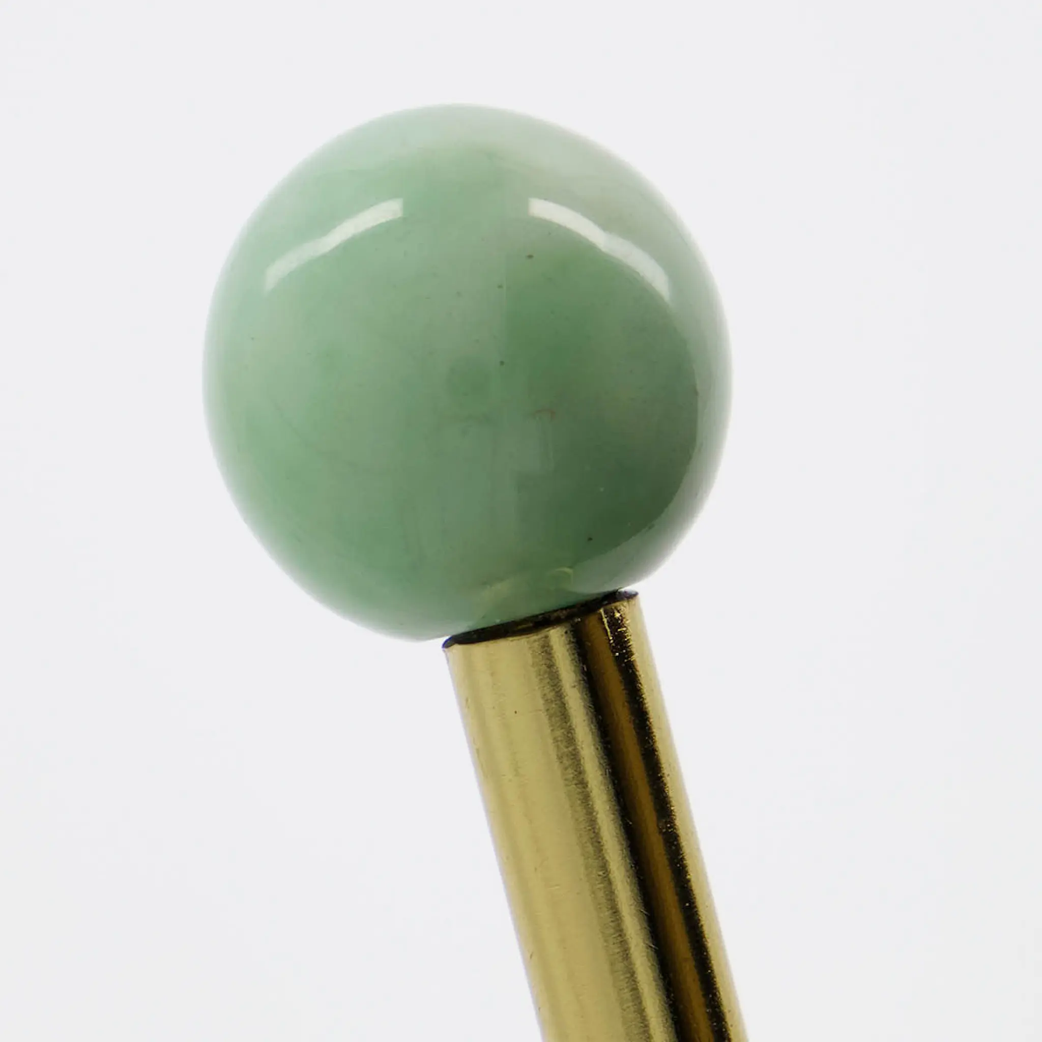 House Doctor Ball väggkrok 5x2 cm 2-pack mässing/aqua