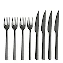 Raw Grillbestick 8 delar Svart