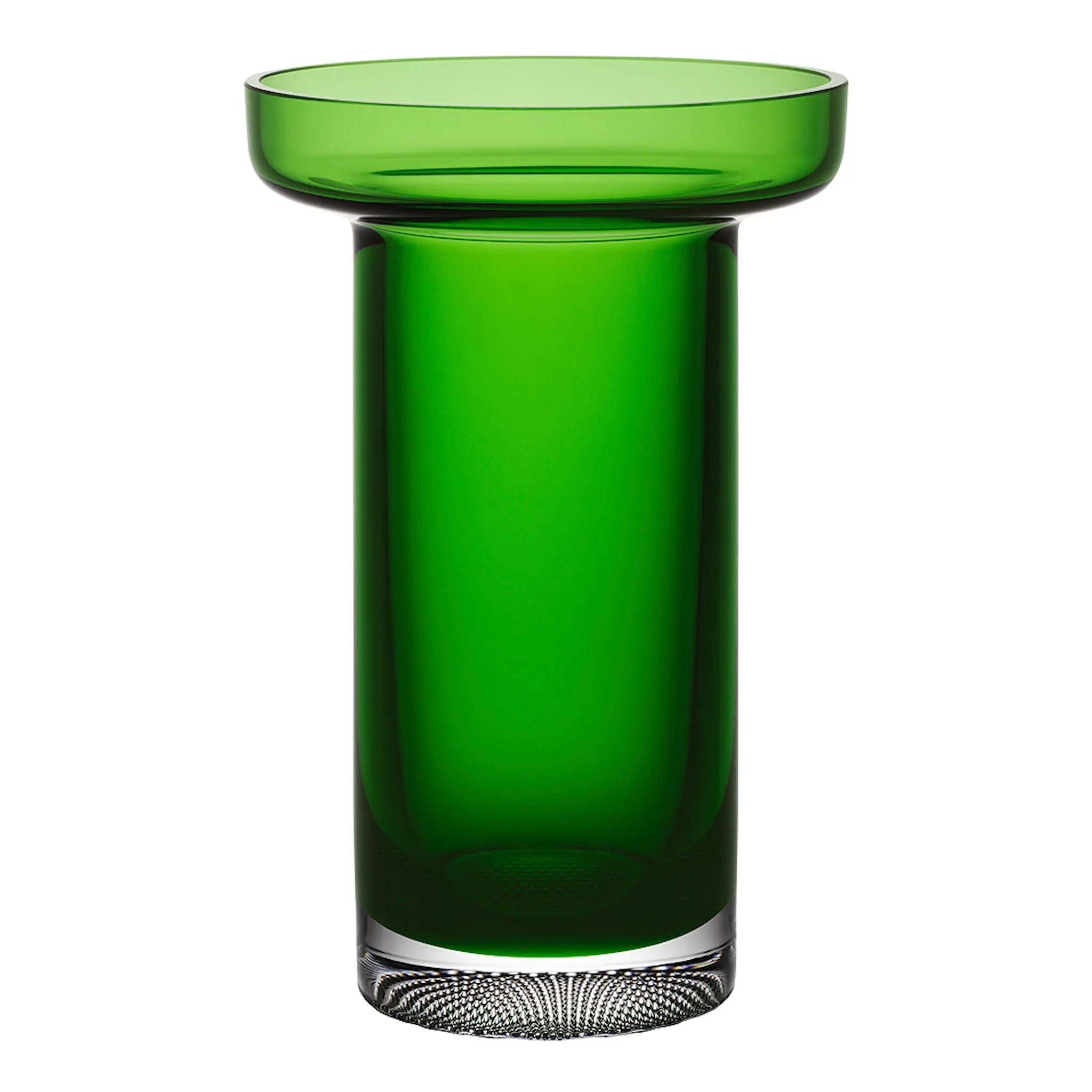 Kosta Boda Limelight Rosvas 23 cm Äppelgrön