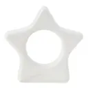 Star servettring 8x8 cm vit