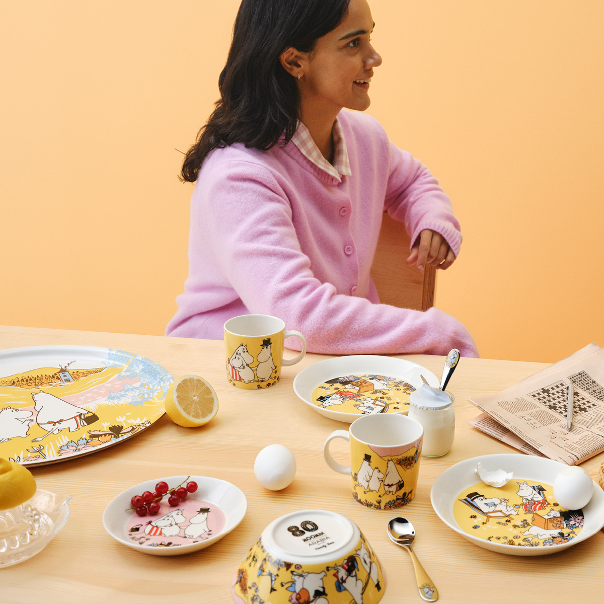 Moomin Arabia Mumin serveringsbricka 35 cm Familjemys 80