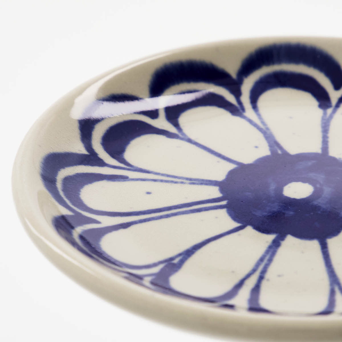 House Doctor Diva assiett 13 cm 3-pack blå/vit