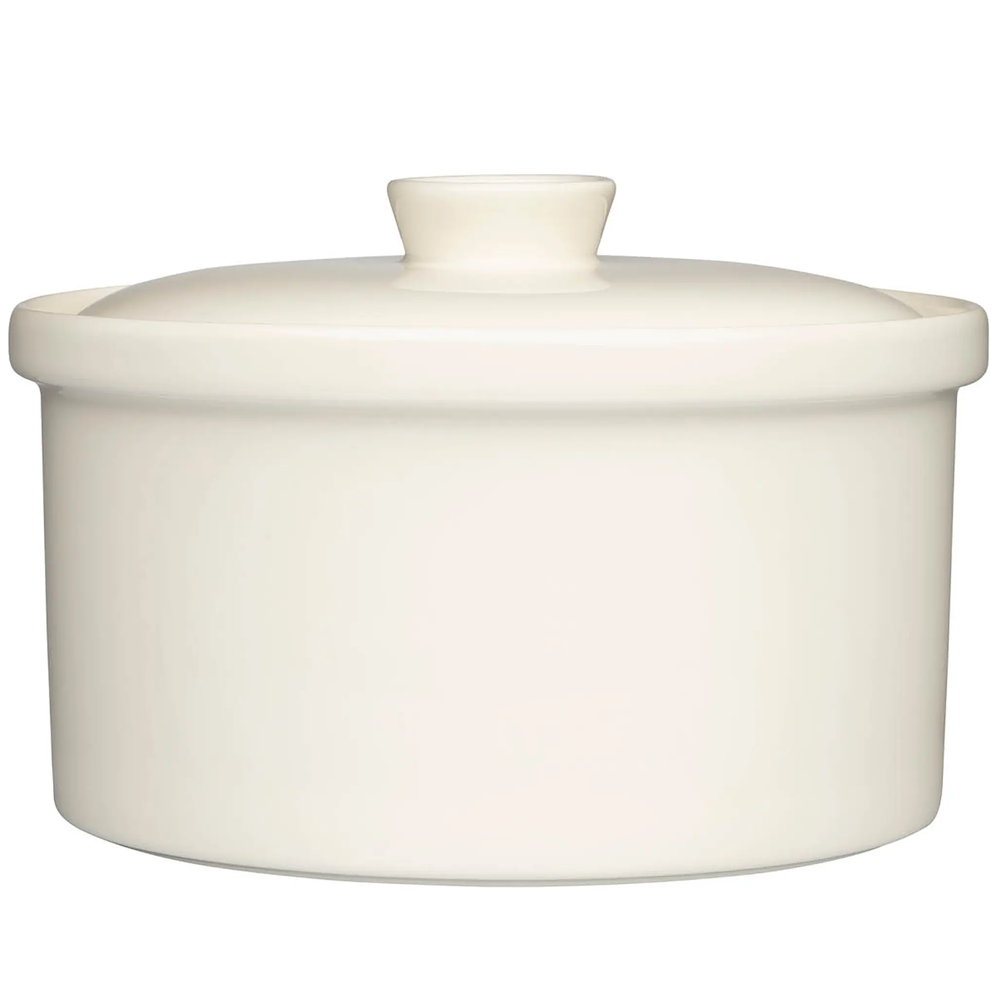 iittala Teema ugnsform med lock 2,3 L Vit