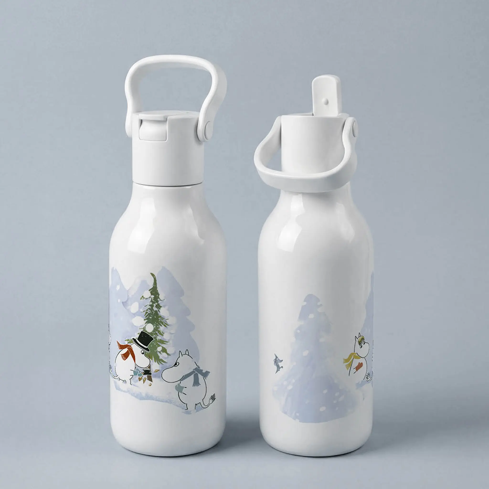 Stelton Tabi flip straw termospullo 0,4 L Moomin winter