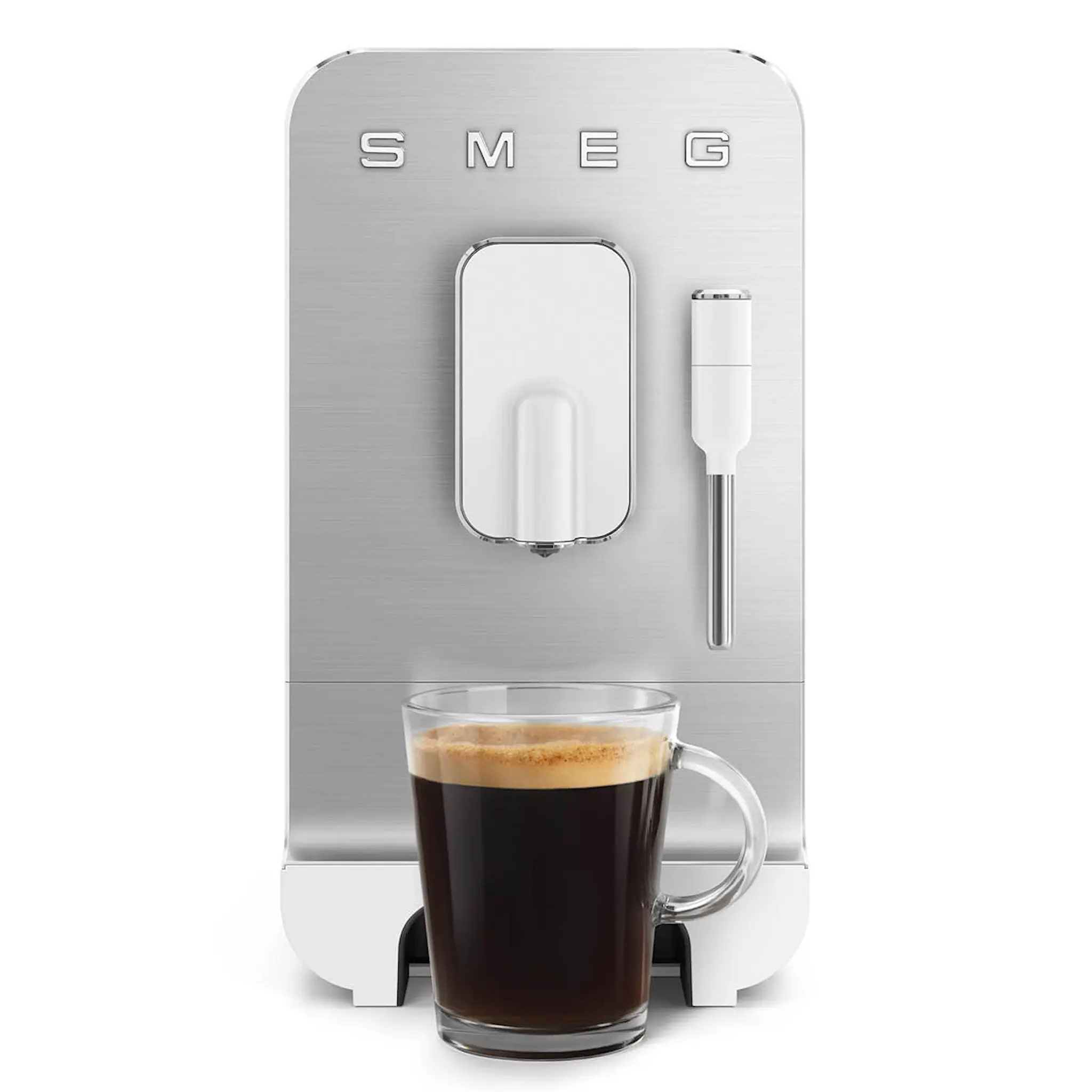 Smeg Smeg Kaffemaskin med Mjölkskummare BCC12 Matt Vit