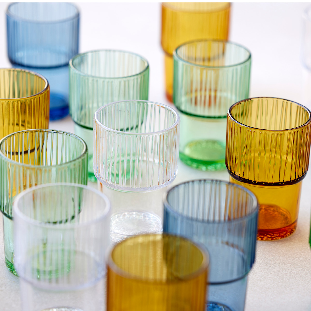 Bitz Kusintha kaffeglas 38 cl 4-pack clear