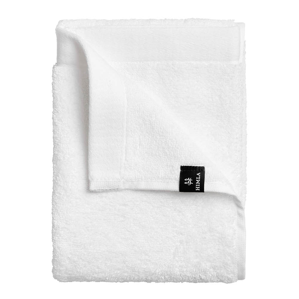 Himla Maxime handduk frotté 50x70 cm white
