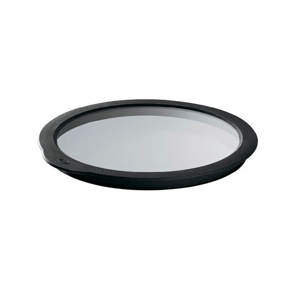 Glaslock 16 cm Klar/Svart