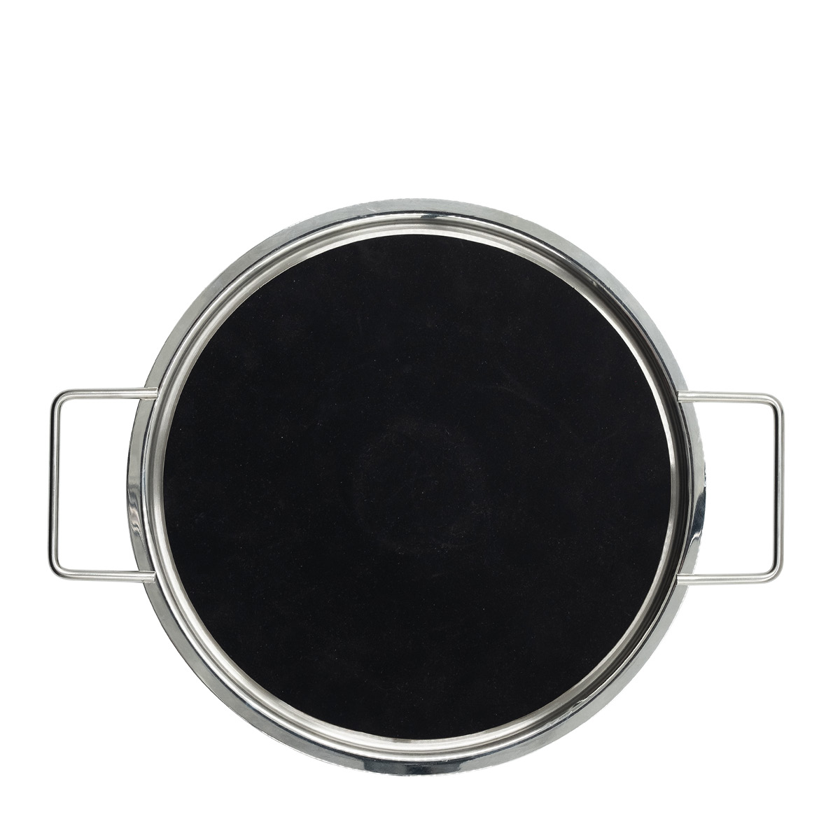 Eva Trio Hellelokk 24 cm svart/stål