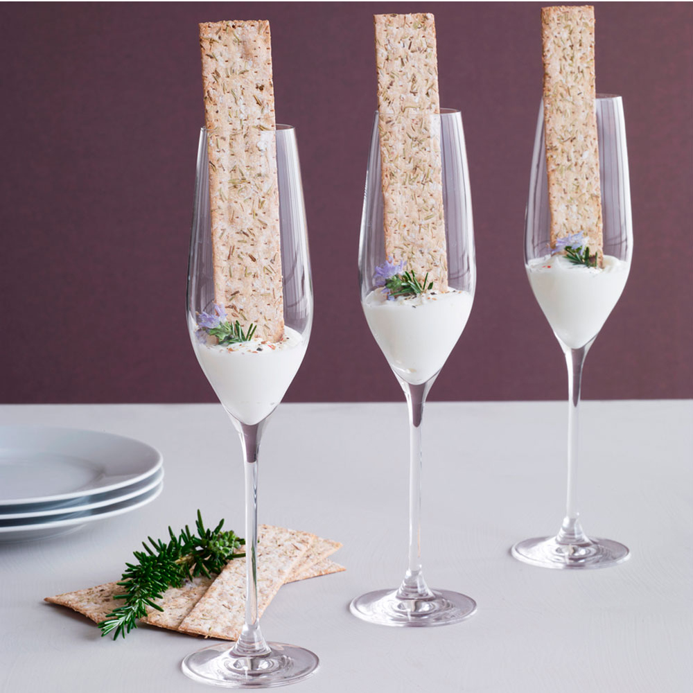 Holmegaard Cabernet champagneglass 29 cl 6 stk