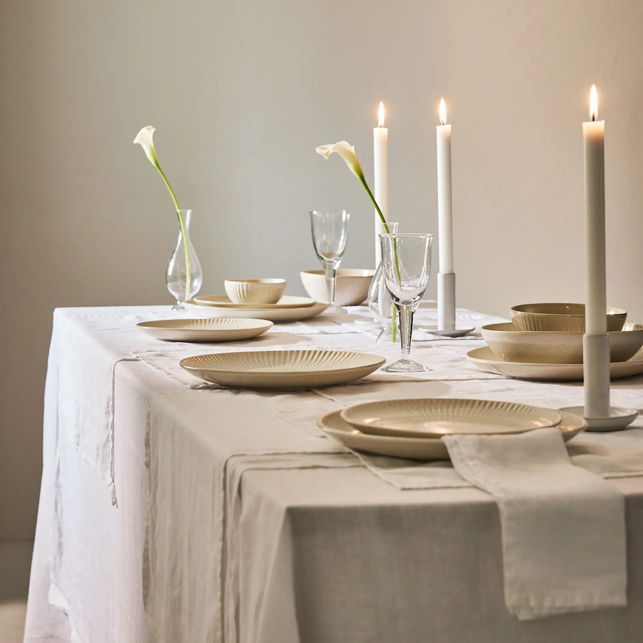 Tell Me More Granada Lautanen 22 cm Creme