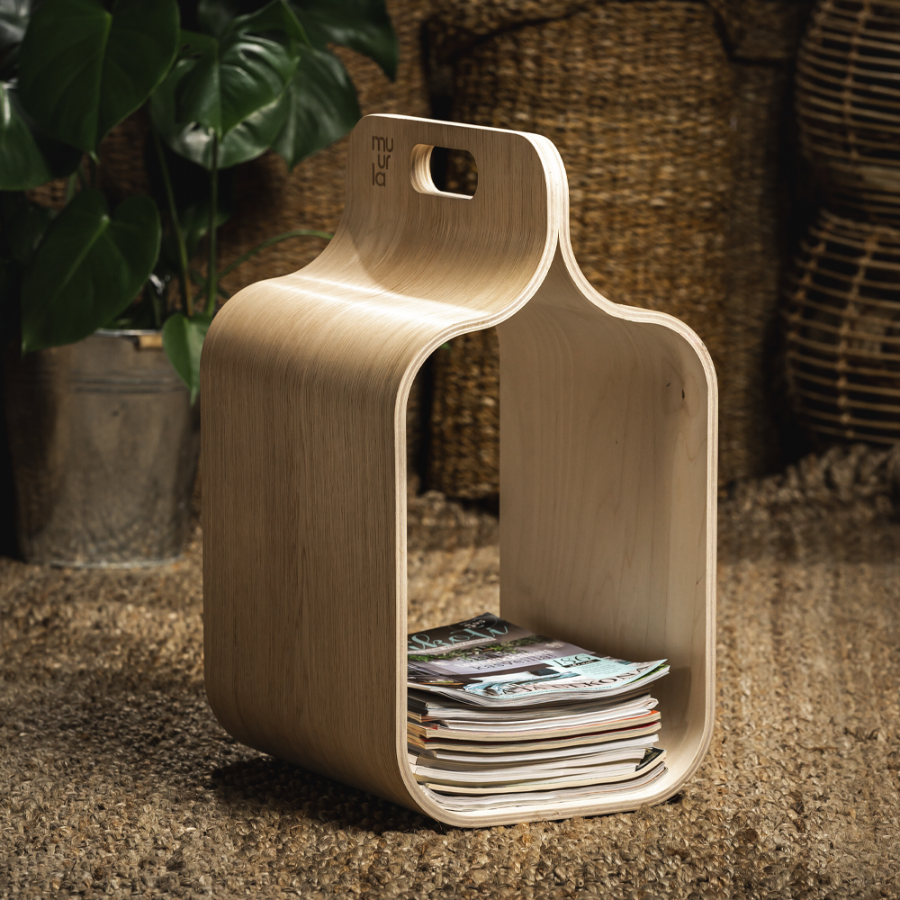 Muurla Carrier Säilytysteline 54,5 cm Koivu