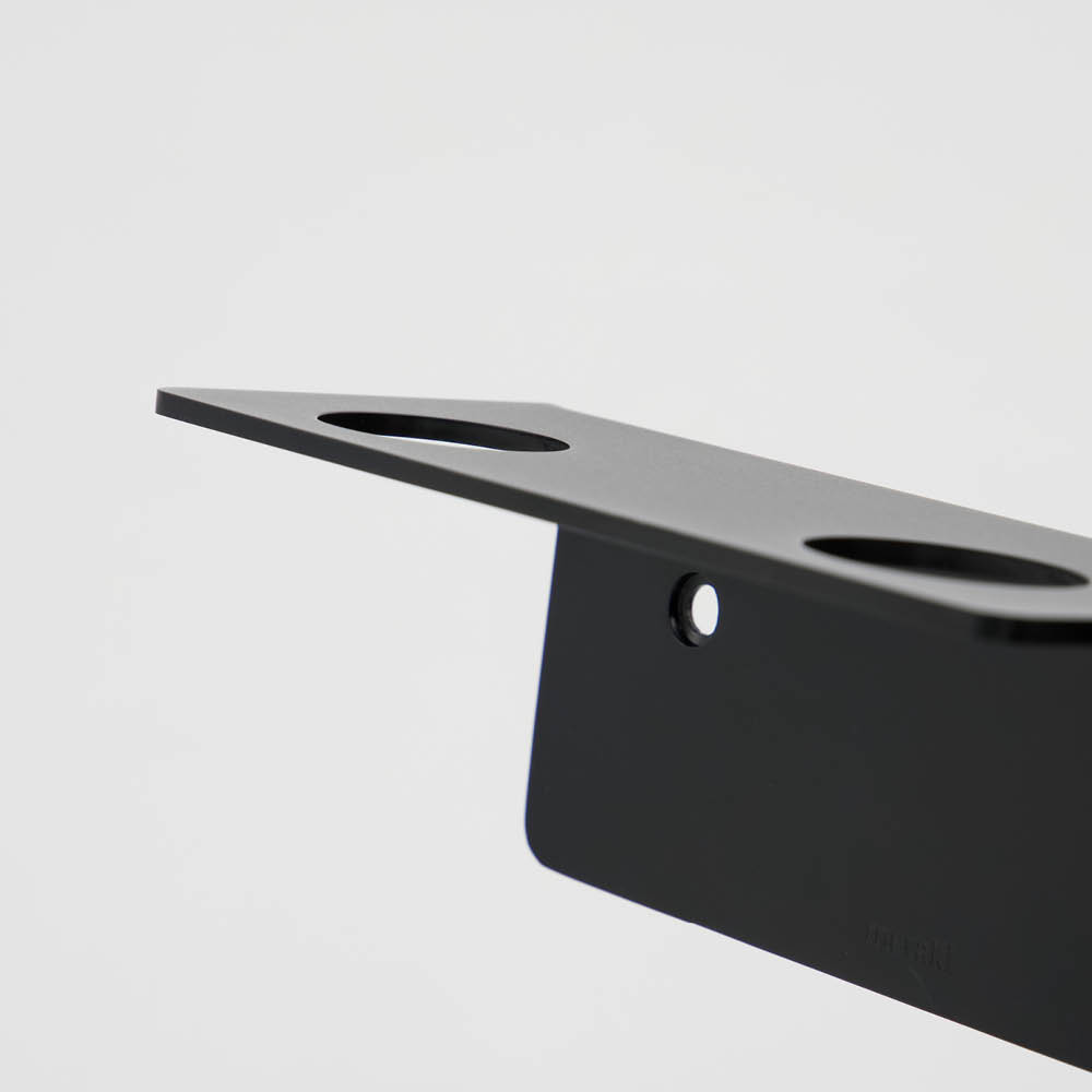 Meraki Såpepumpeholder 2 hull svart