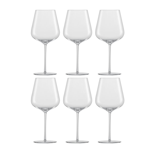 Verbelle allround rödvinsglas 68 cl 6-pack klar