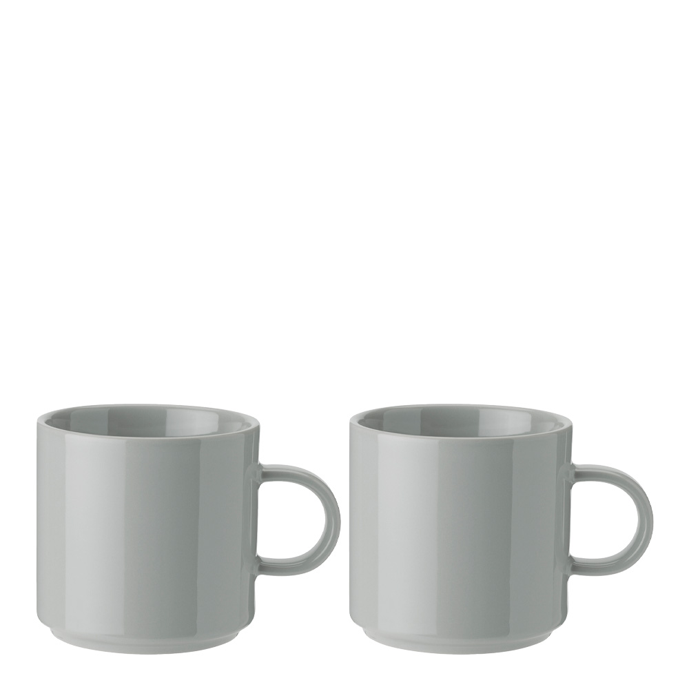 Stelton - Classic Muki 20 cl 2 kpl Light grey