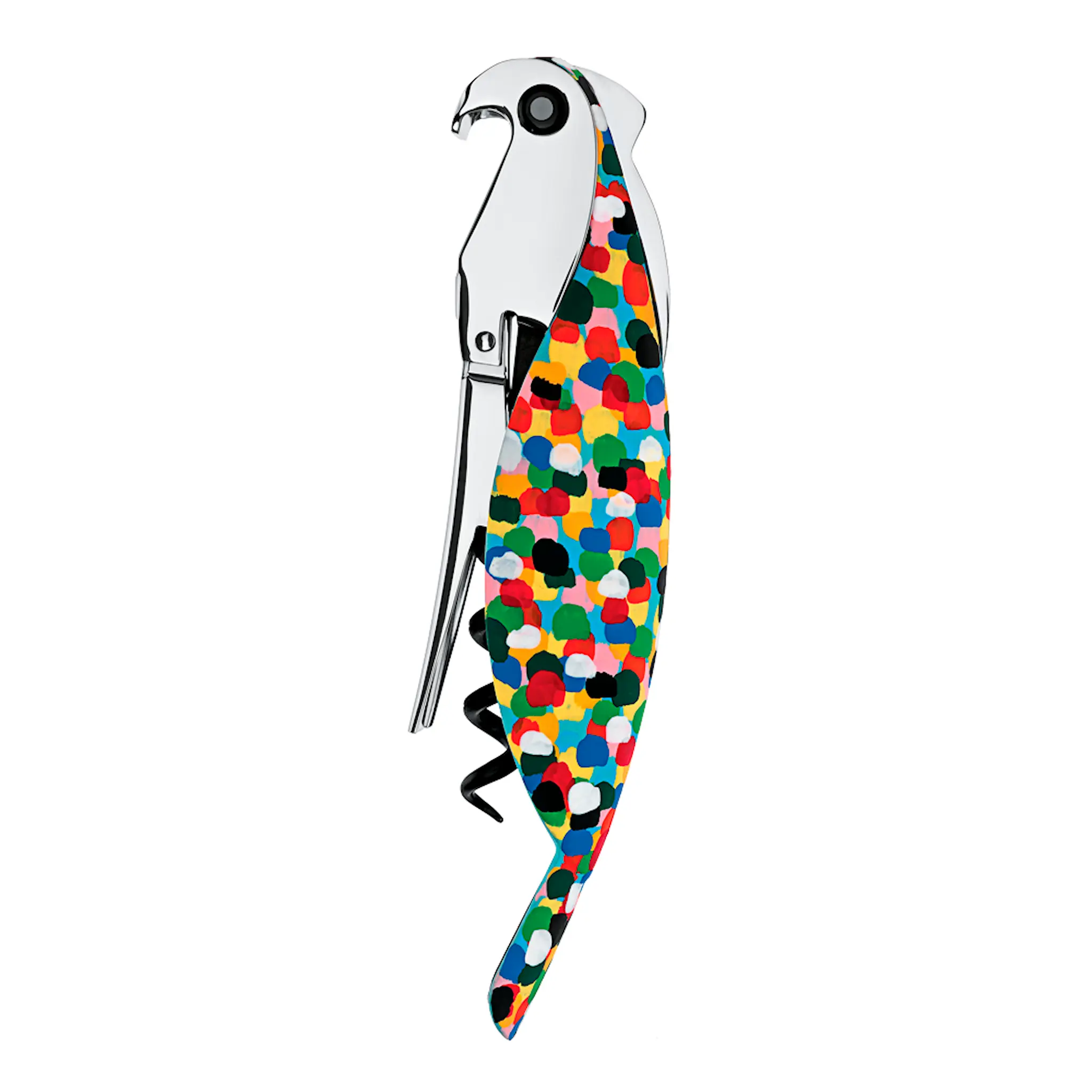 Alessi Parrot korkskruv 13 cm färgglad