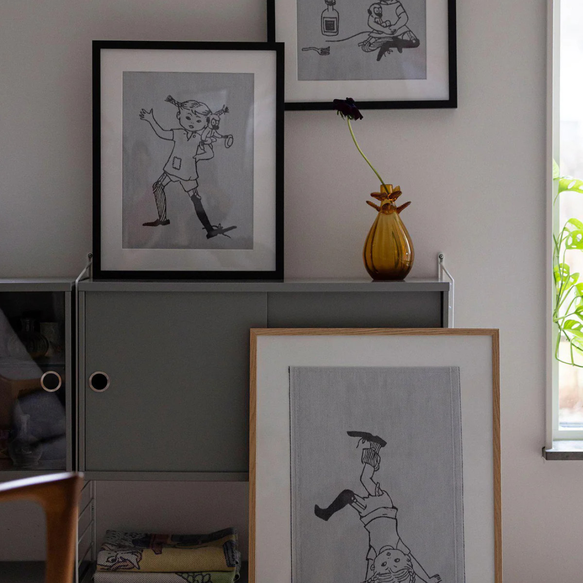 Ekelund Peppi Pitkätossu Keittiöpyyhe 35x50 cm Pippilotta