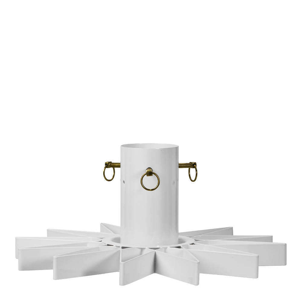 House Doctor Star julgransfot i järn 47 cm vit