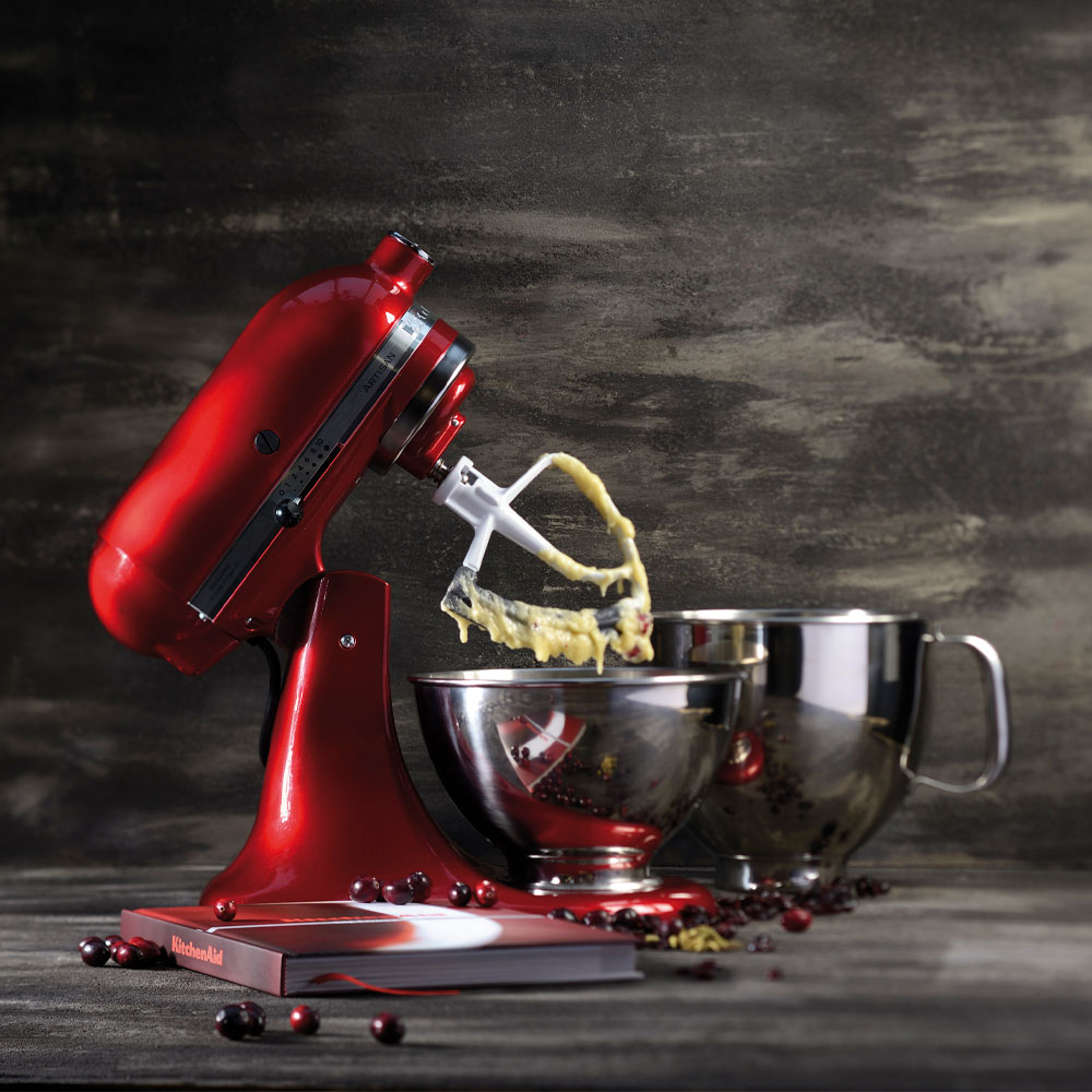KitchenAid Artisan kjøkkenmaskin 5KSM175PSECA 4,8L candy apple
