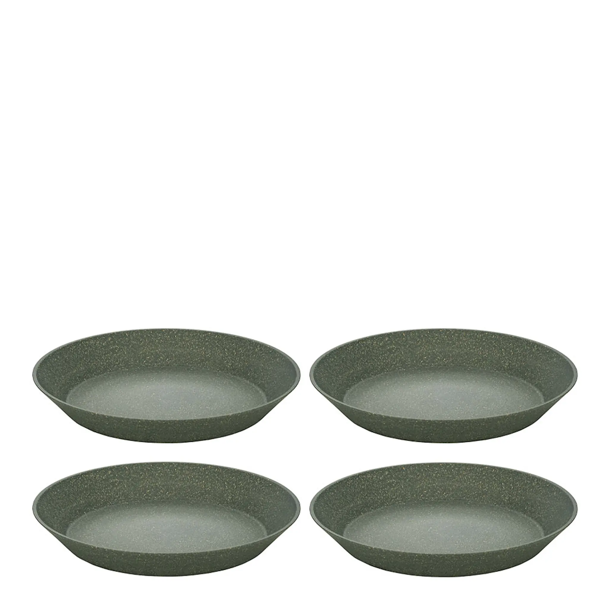 Koziol Connect Lautanen 24 cm 4 kpl Tummanharmaa