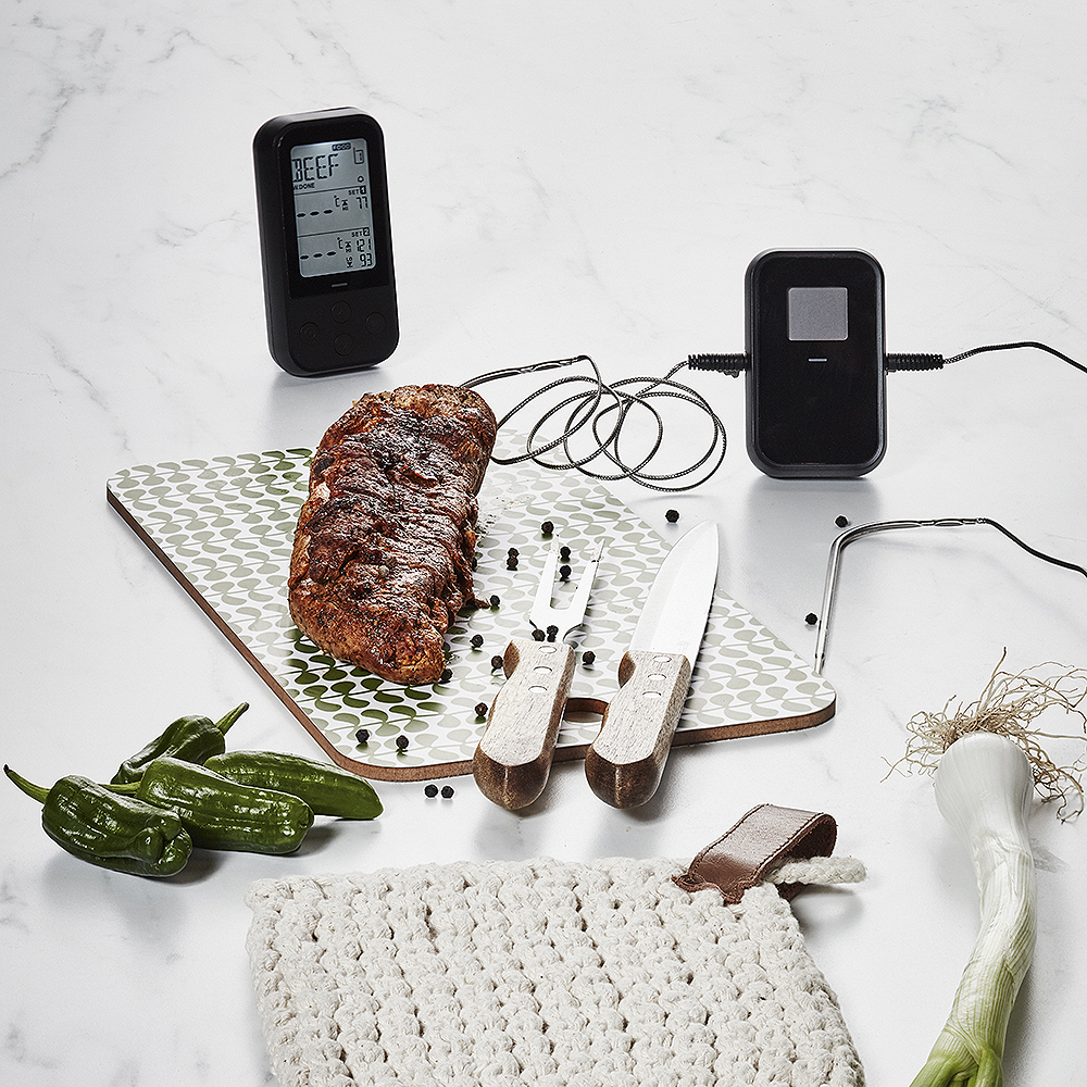 Scandinavian Home Home Stektermometer Smoke trådlös