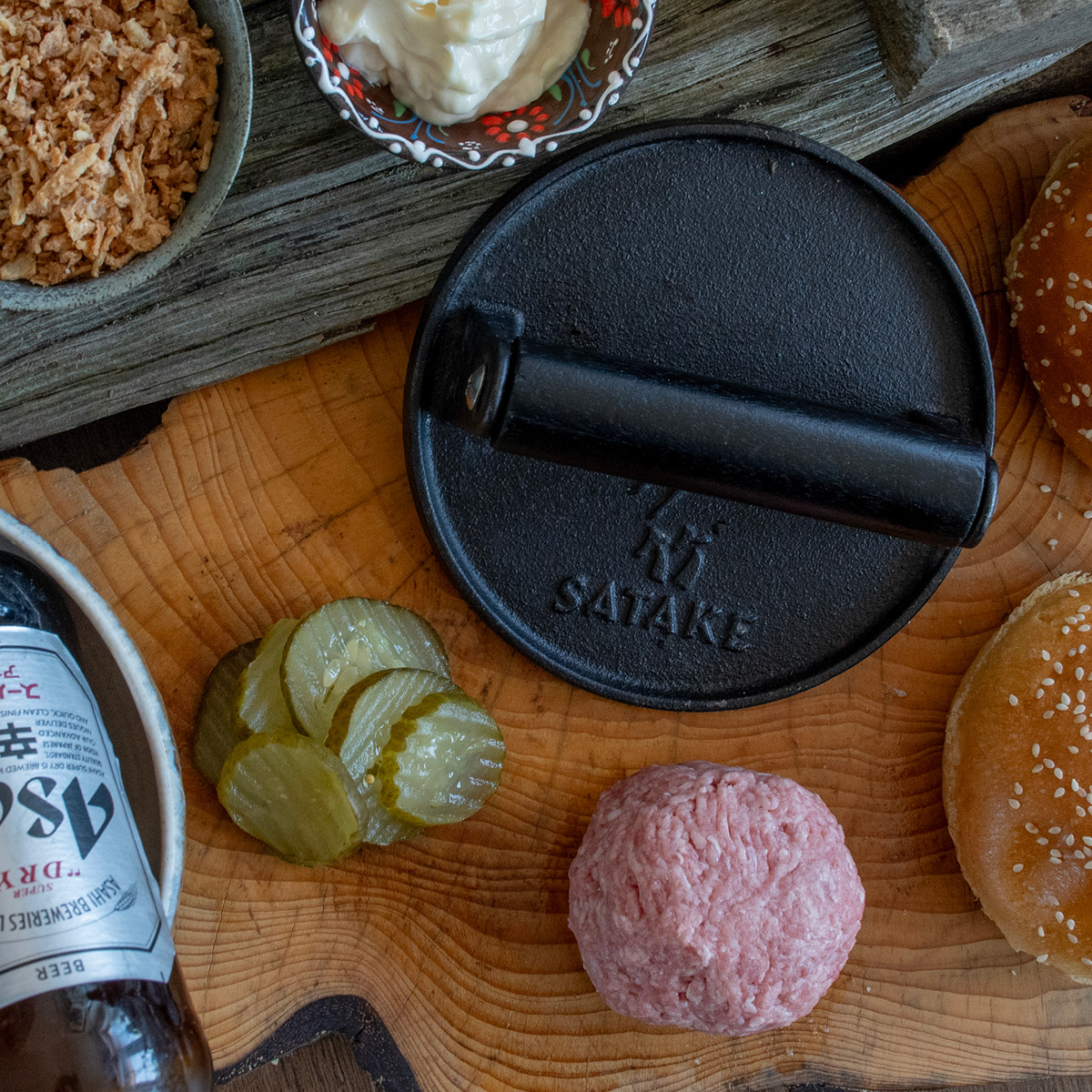 Satake Outdoor Hamburgerpress