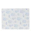 Bordstablett dubbelsidig 30x40 cm 2-pack vit/blå