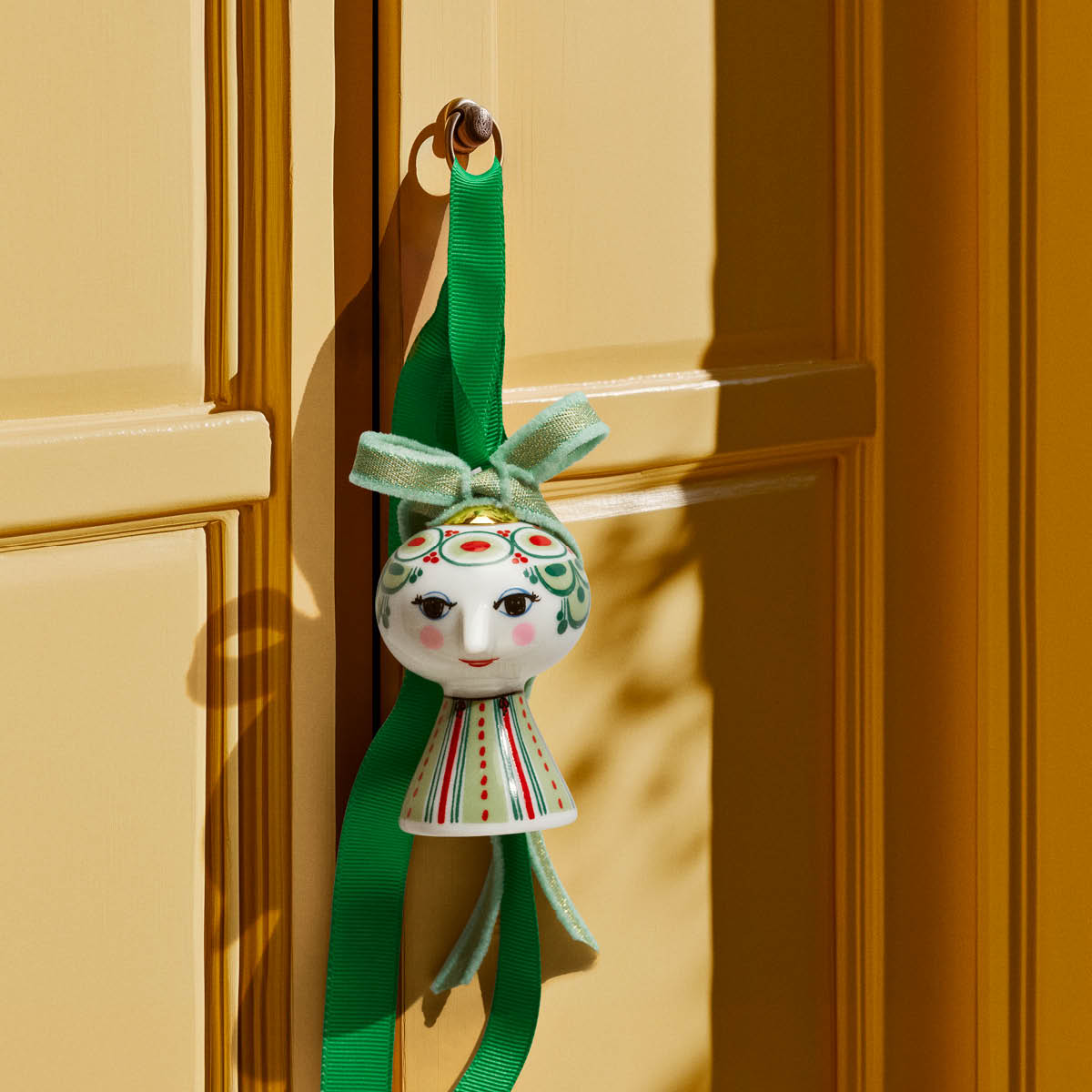 Bjørn Wiinblad Eva juleoppheng 2025 7,5 cm grønn