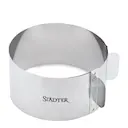 Tårtring justerbar 15-30x9 cm stål