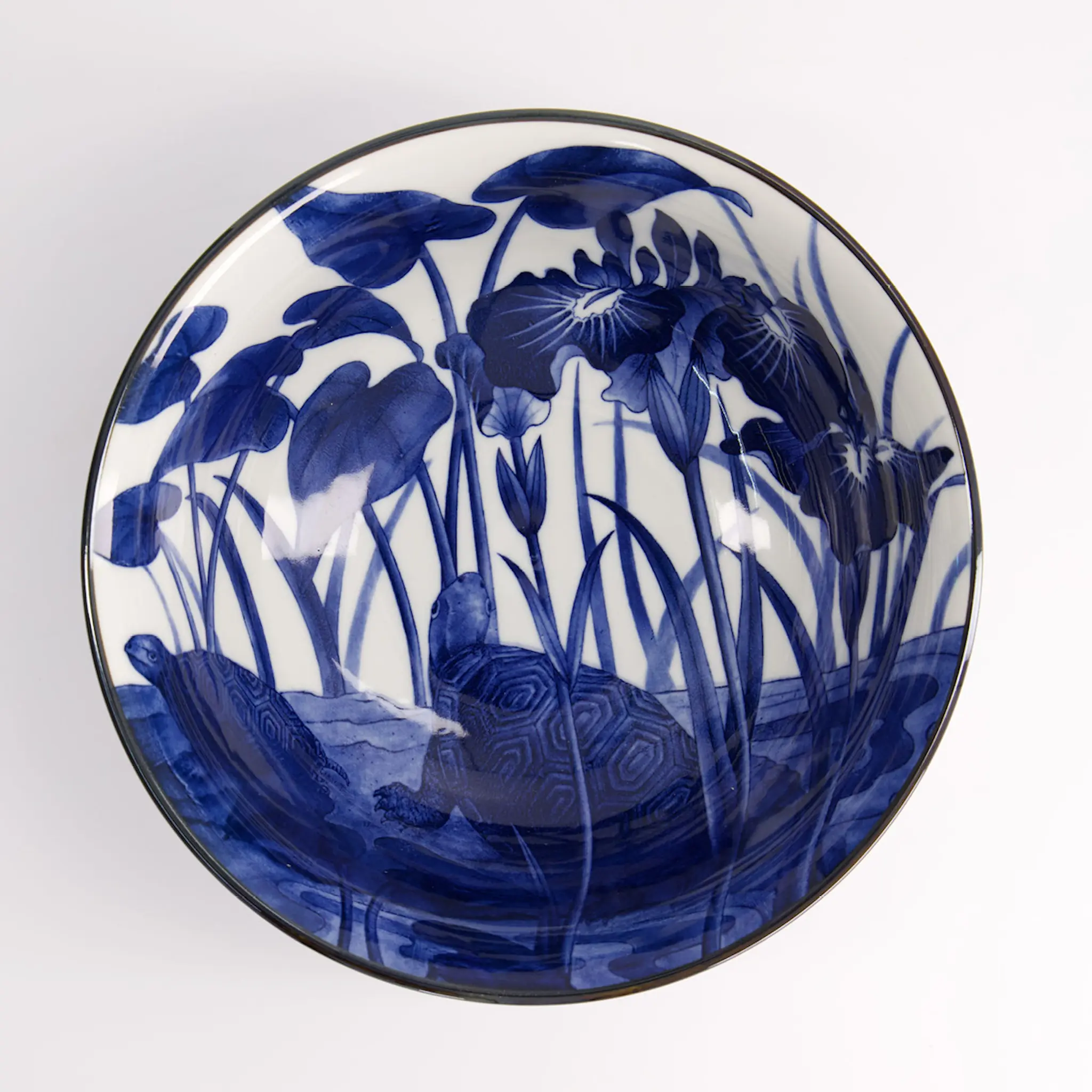 Tokyo Design Studio Kulho Iris 20,5 cm Blue/White
