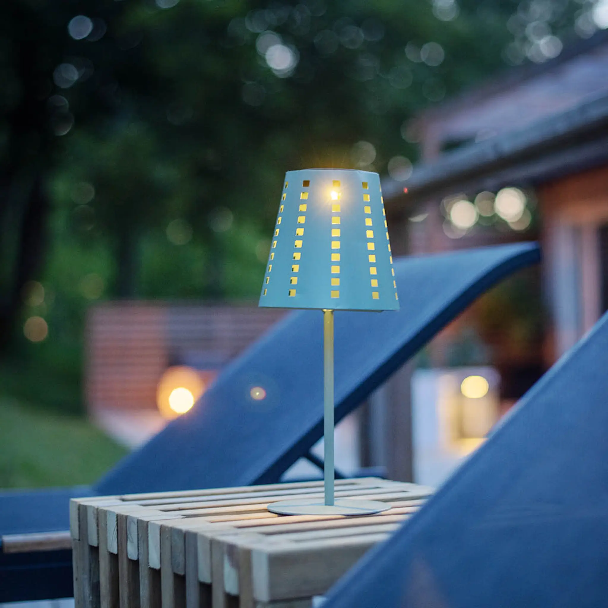 Star Trading Sola solcellslampa bordslampa 482-73 35 cm grön