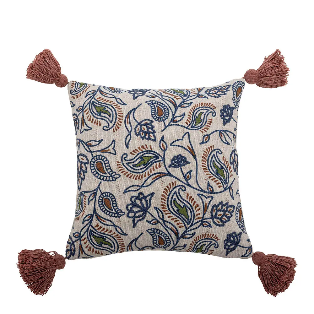 Paisley pute 45x45 cm flerfarget