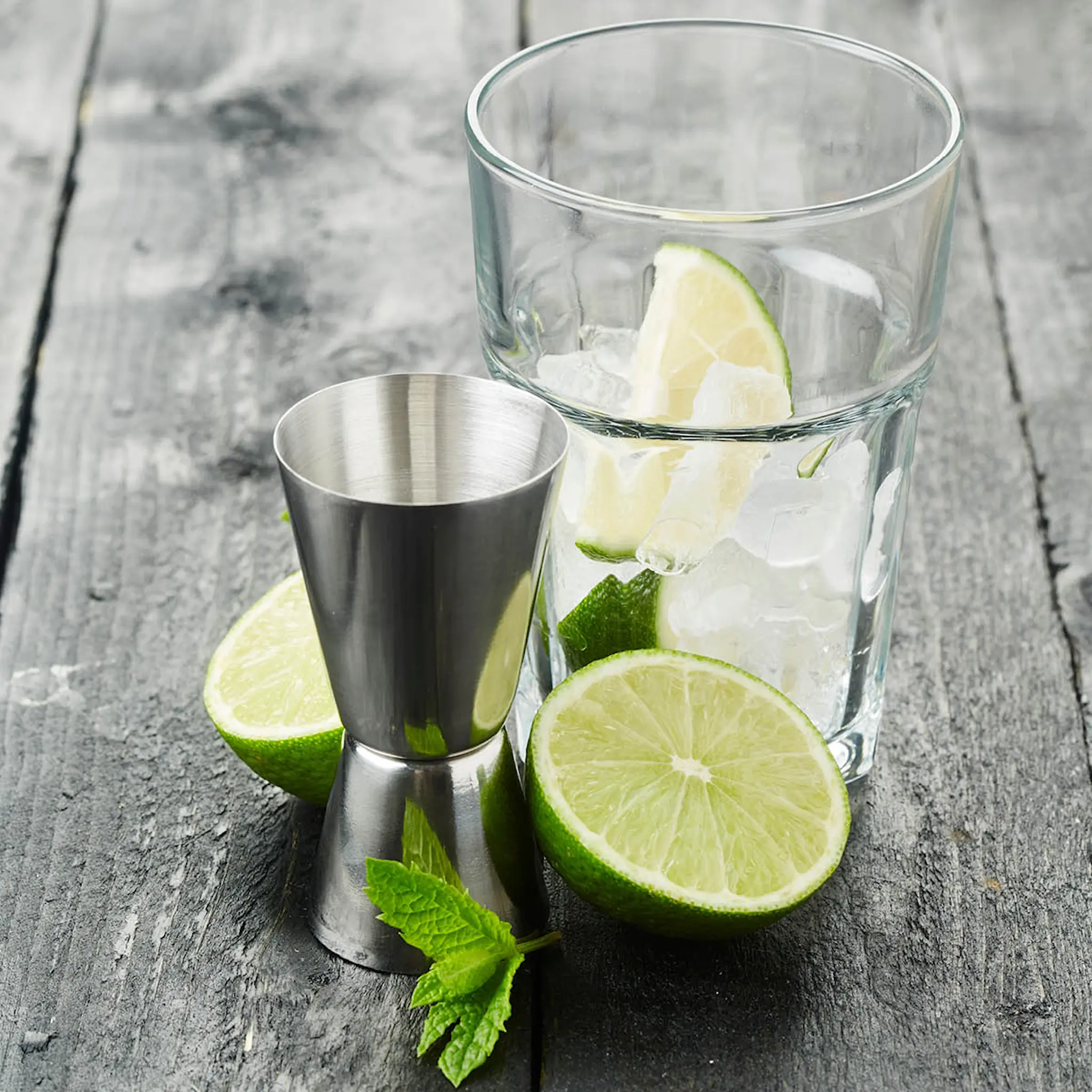 Point Virgule Cocktail mätglas 8 cm stål