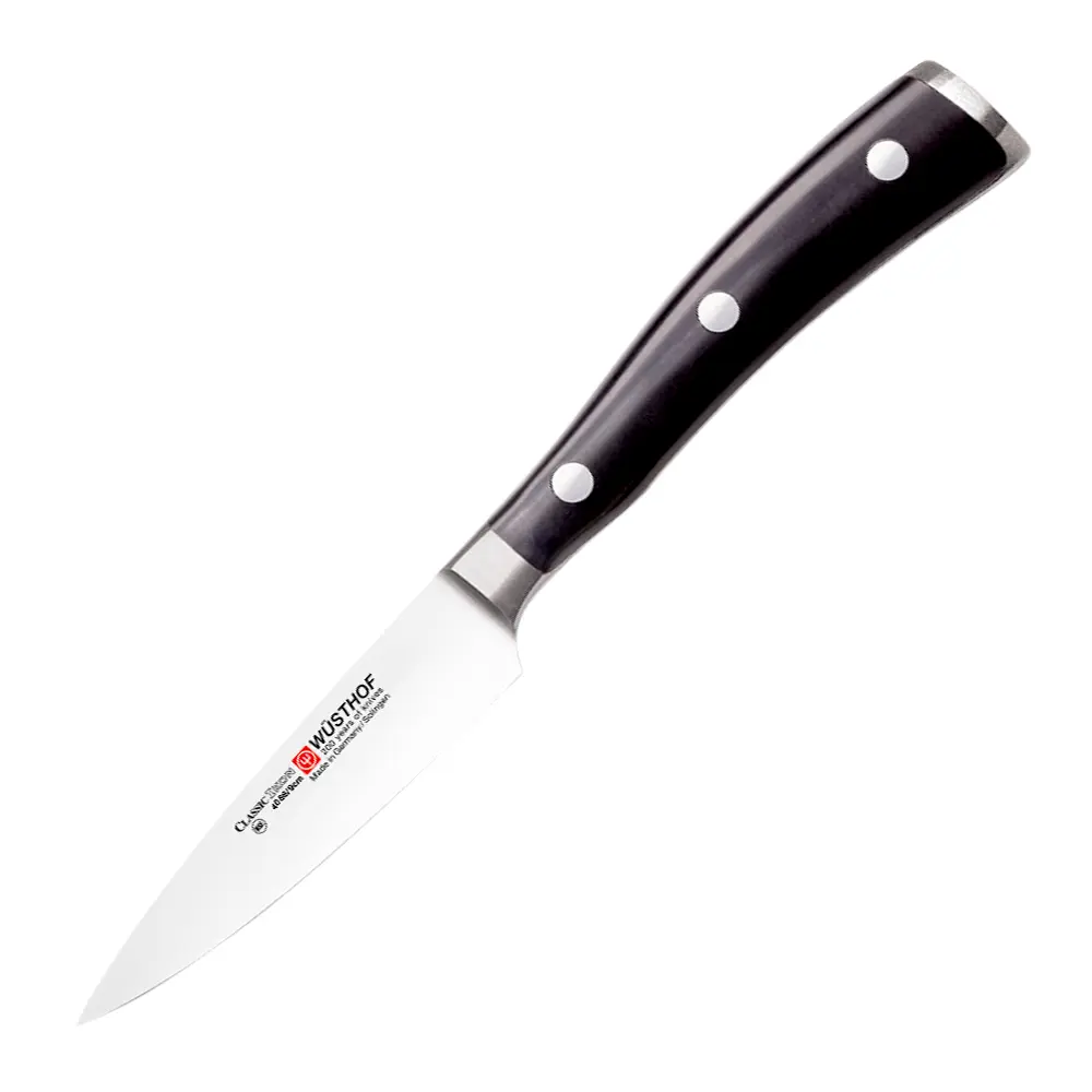 Classic Ikon skrellekniv 9 cm svart