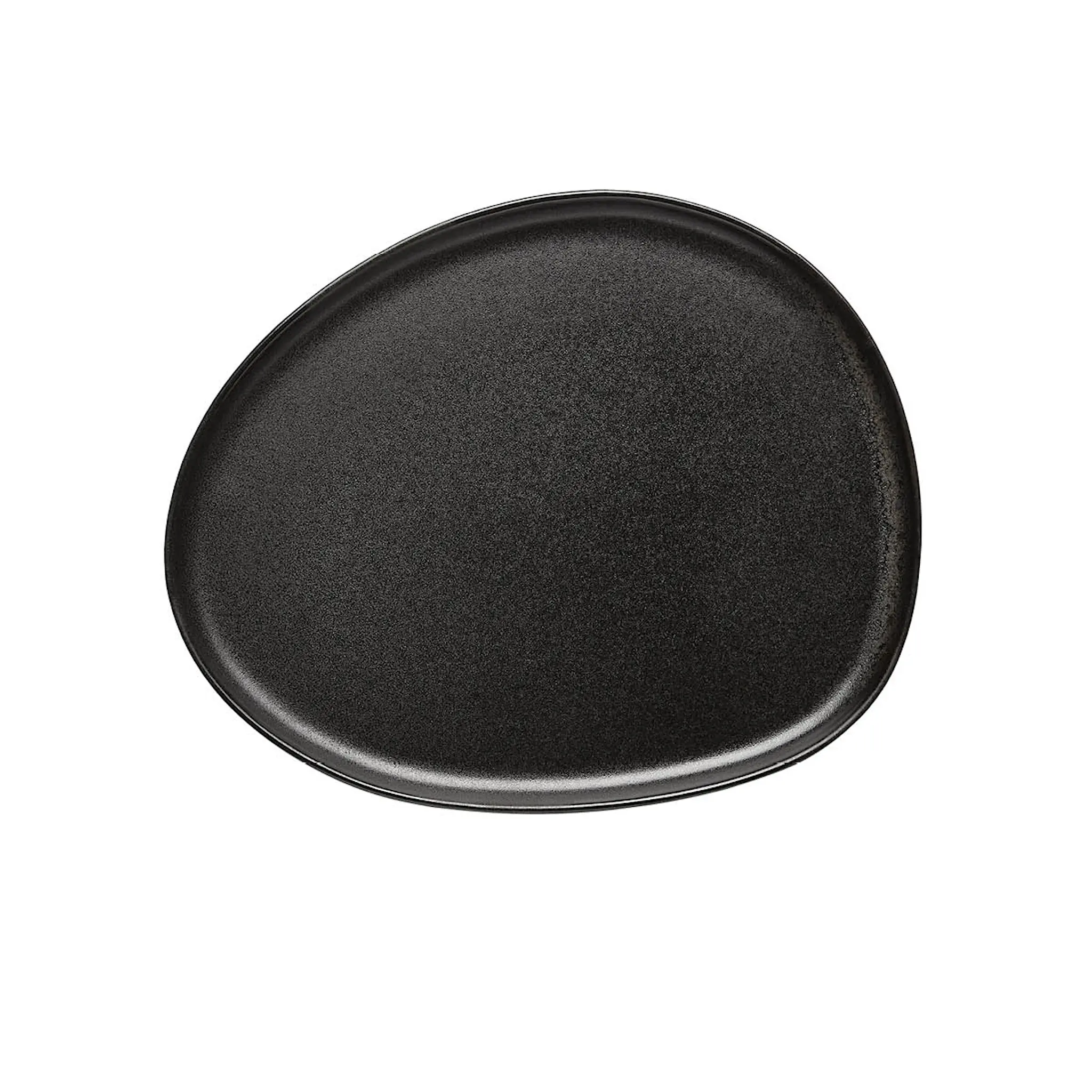 Aida RAW Organic Tallrik 24x21 cm Titanium Black