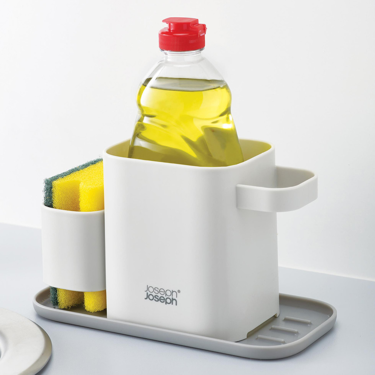 Joseph Joseph Duo oppbevaring for oppvaskutstyr grå