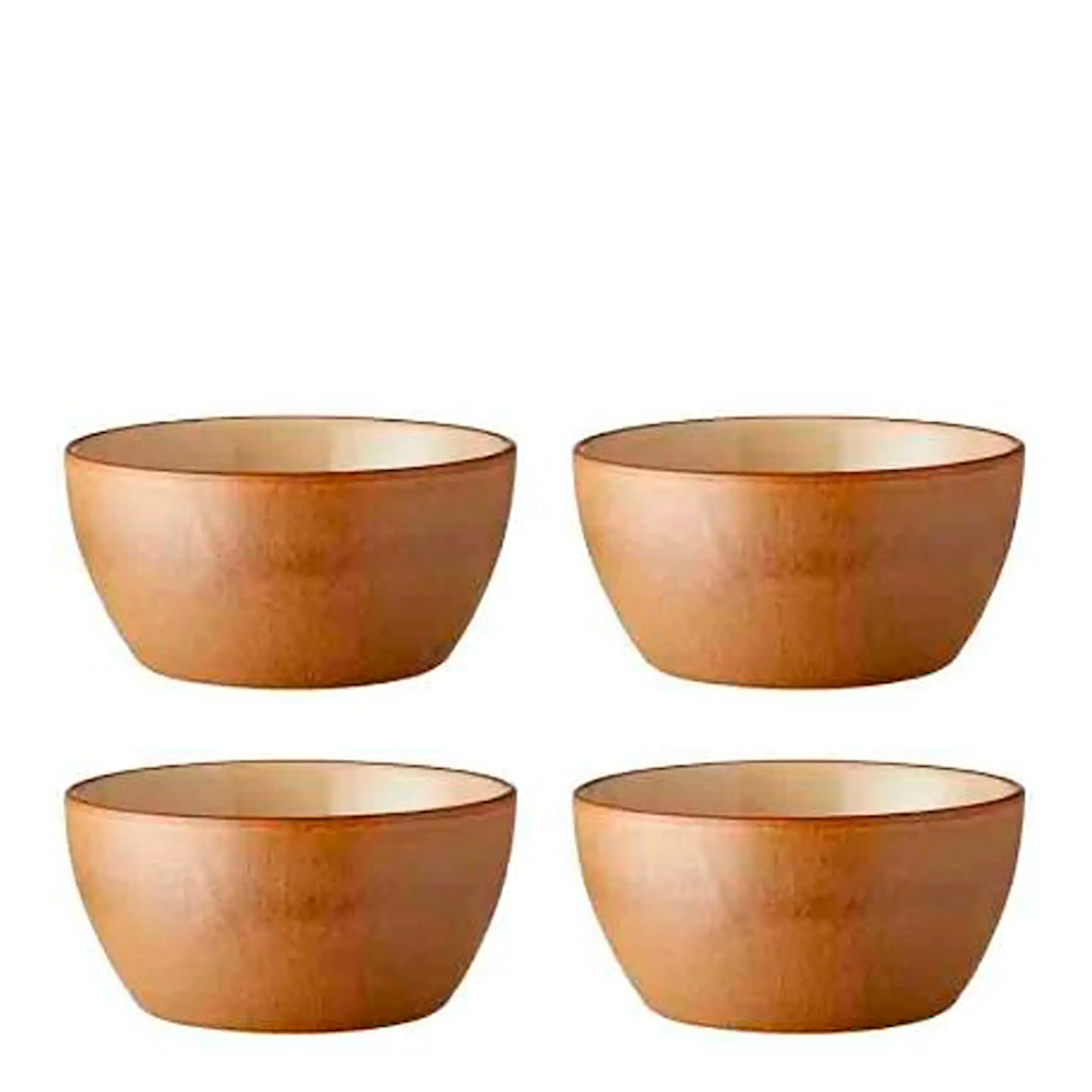 Bitz BITZ Skål 12 cm 4-pack Wood/Sand