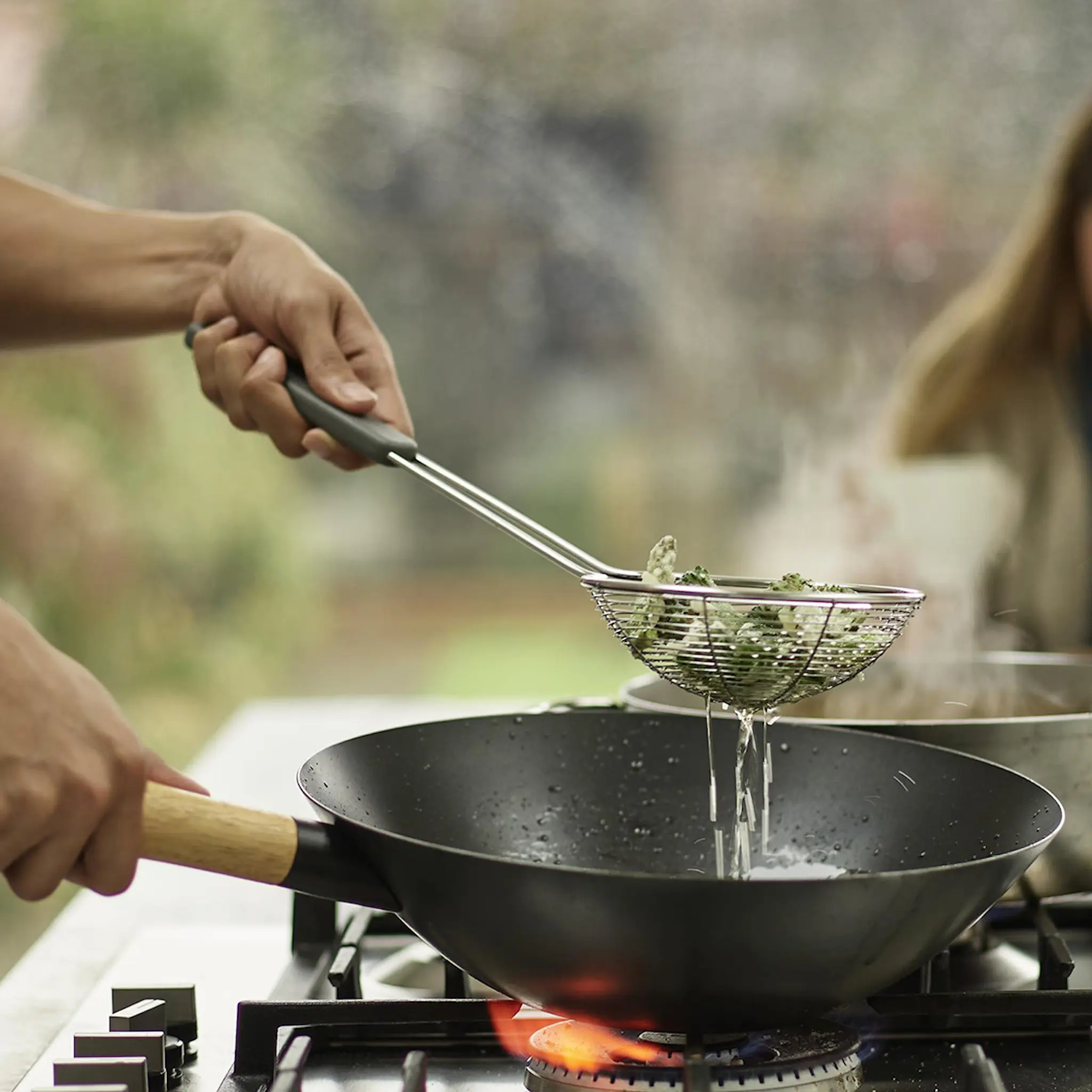Joseph Joseph Nest Fusion wokset 3 delar cm svart