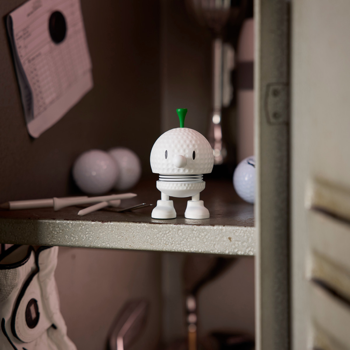 Hoptimisten Bubmle golf liten hvit