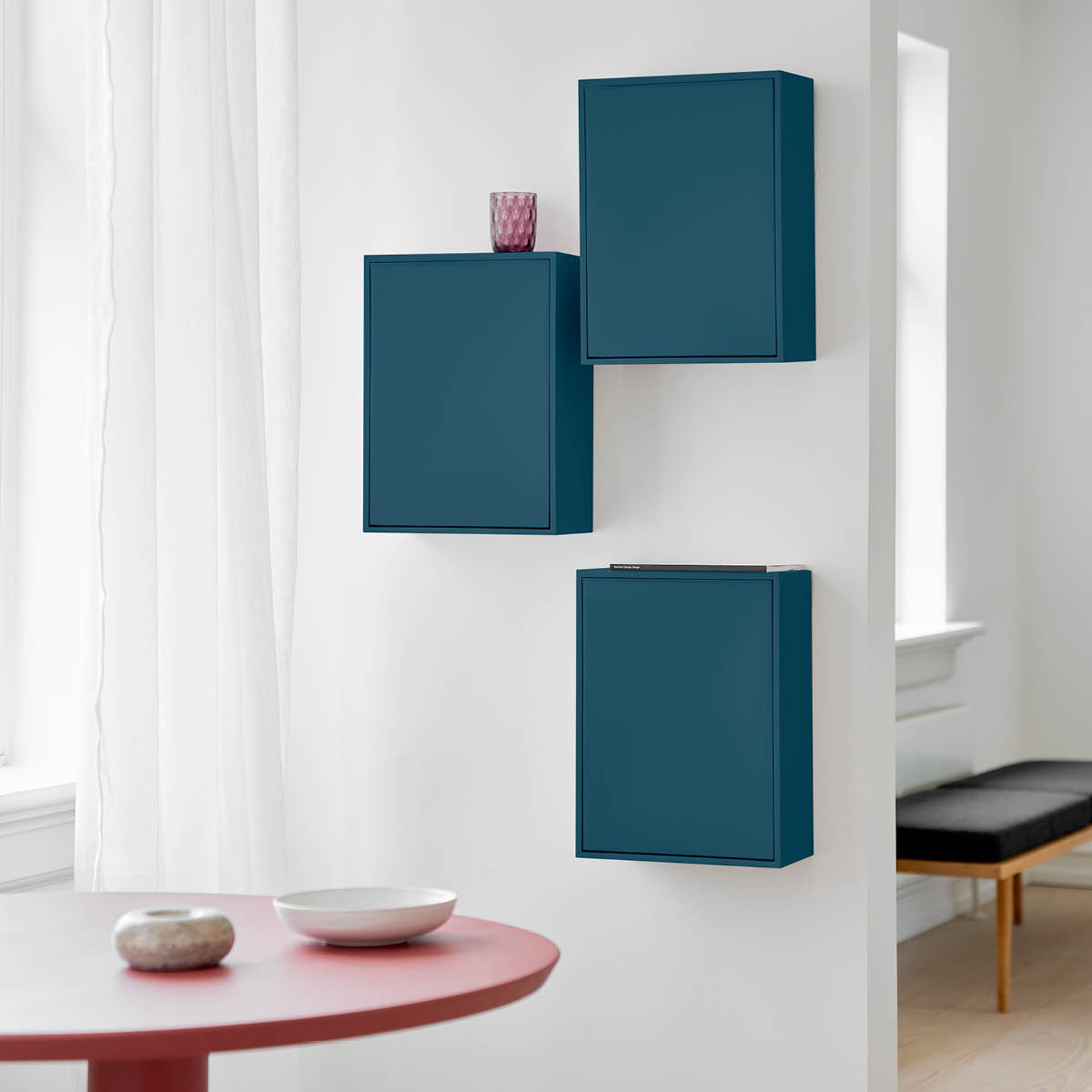 ReCollector Recycling Lajittelulaatikko 30x15x40 cm Deep Dive Blue