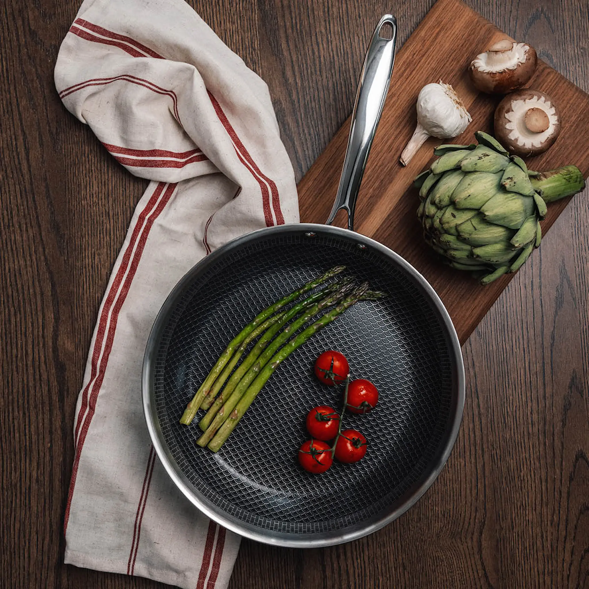 Sabor Optimal stekpanna med beläggning 28 cm blank