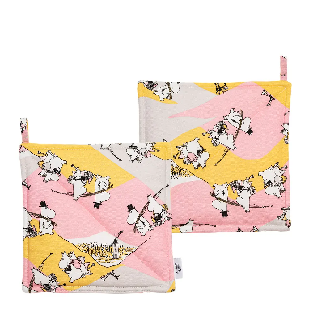 Muumi Patalappu 22x22 cm 2 kpl Perheen parissa