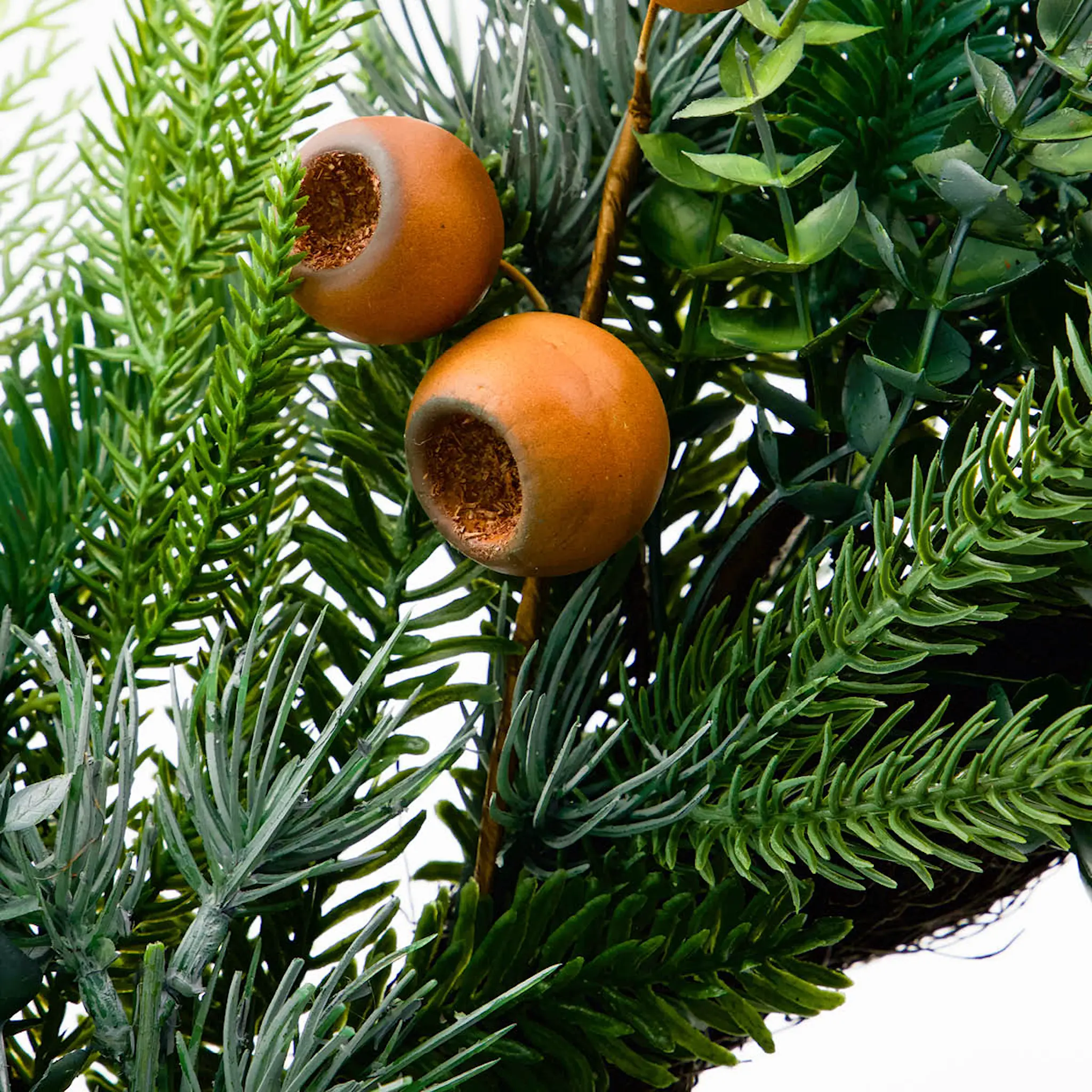 House Doctor Deco krans 68 cm grön