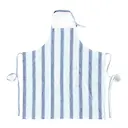 Garn förkläde one size blå