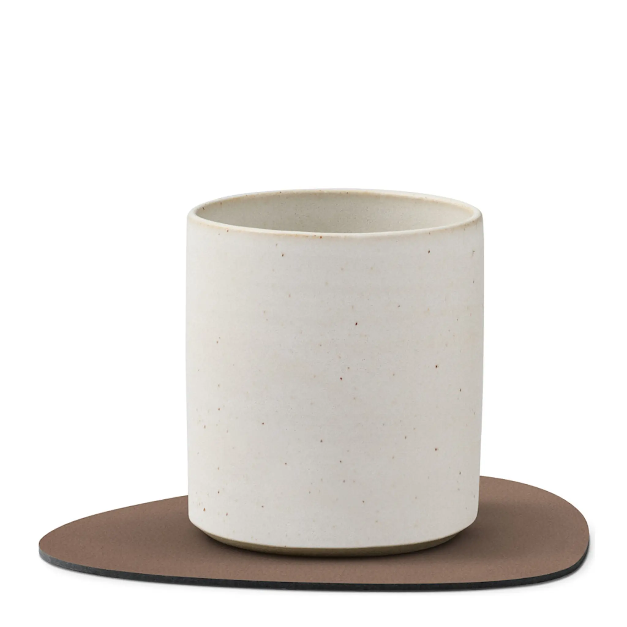 LIND DNA Nupo Curve Glasunderlägg 11x13 cm Truffle