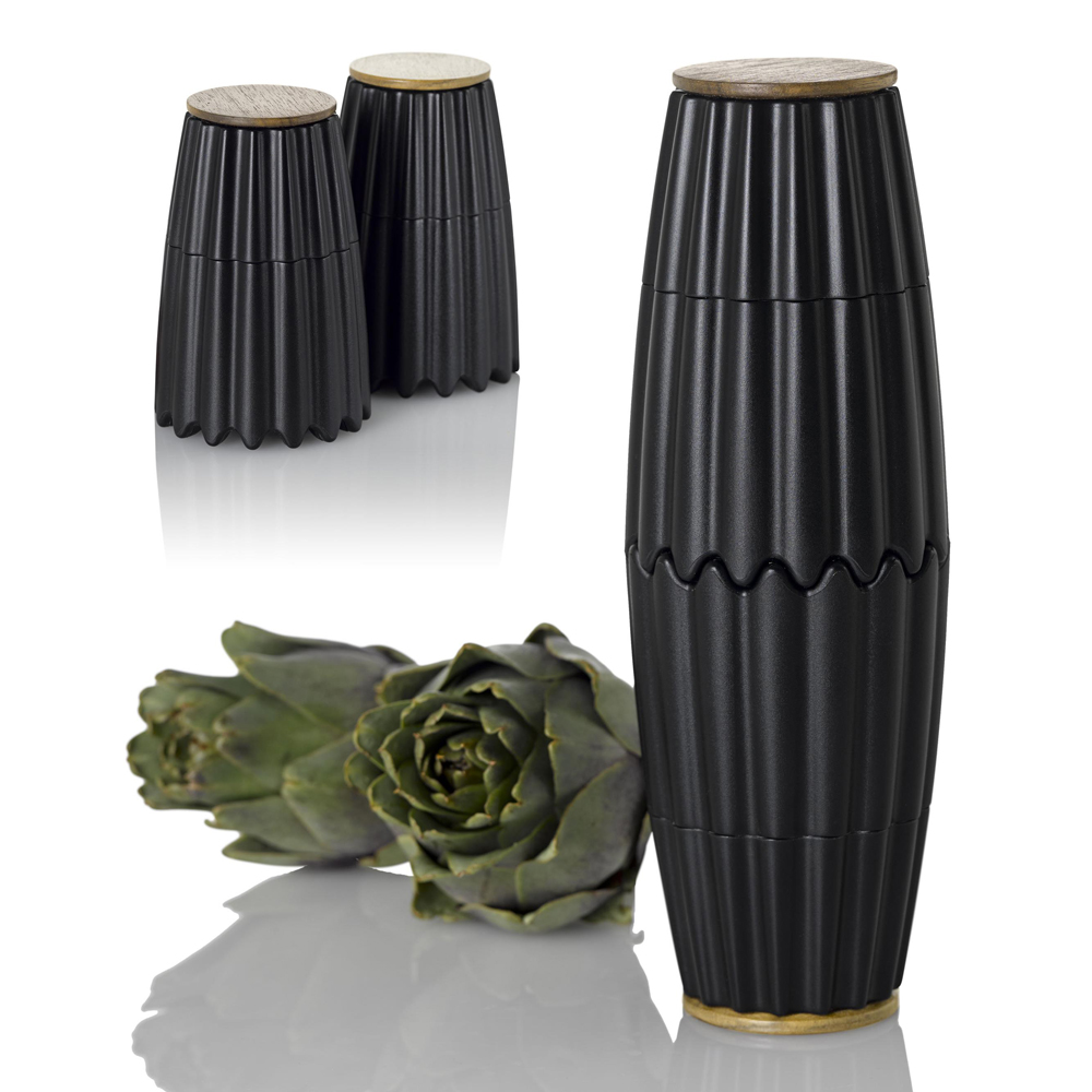 AdHoc MagTwo Kryddkvarn 7x20 cm Svart