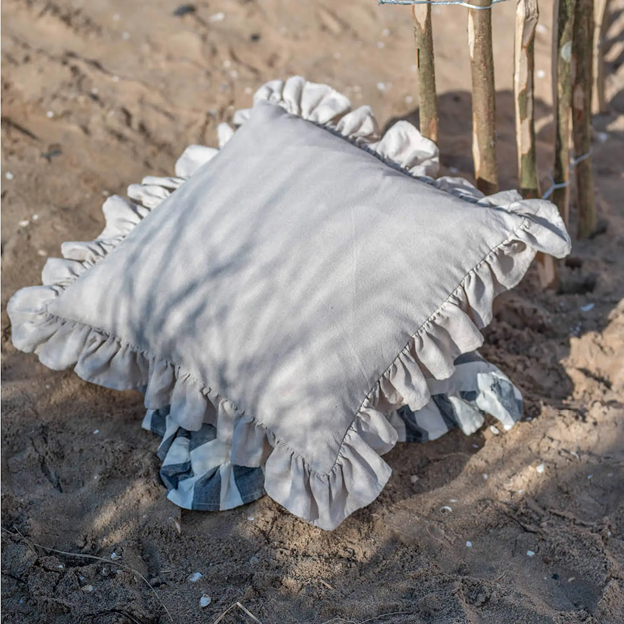Fondaco Vide kuddfodral 48x48 cm sand